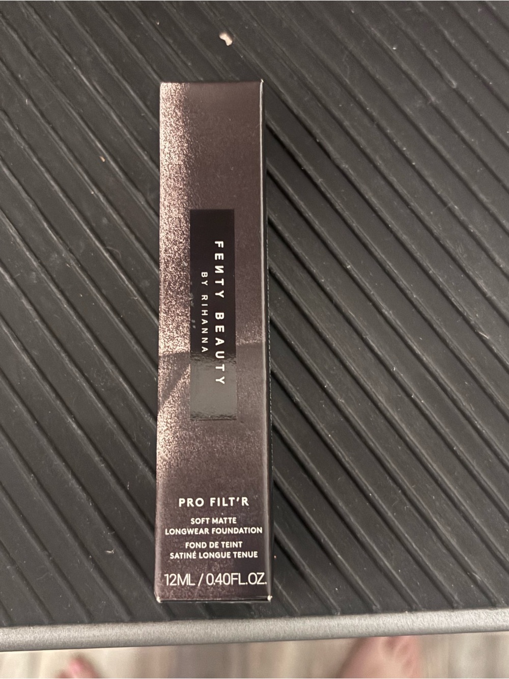 Fenty Beauty Pro Filt'r Soft Matte Longwear Foundation - Black Packaging